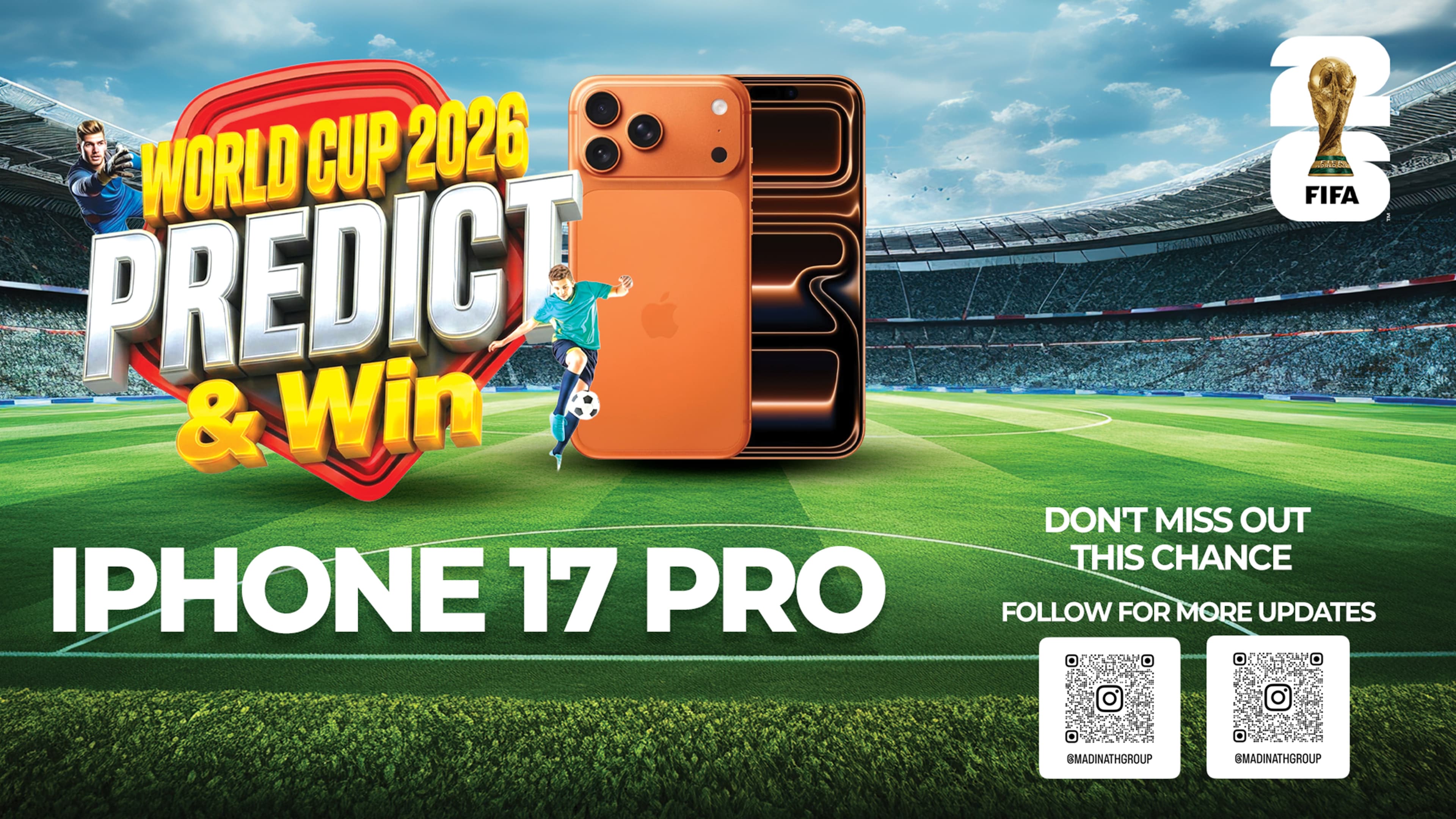 Madinath Group Launches FIFA World Cup 2026 Predict & Win Campaign